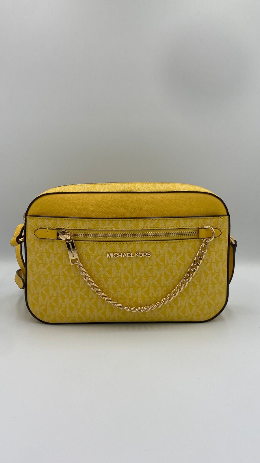 Michael Kors Jet Set Large Logo Messenger Bag