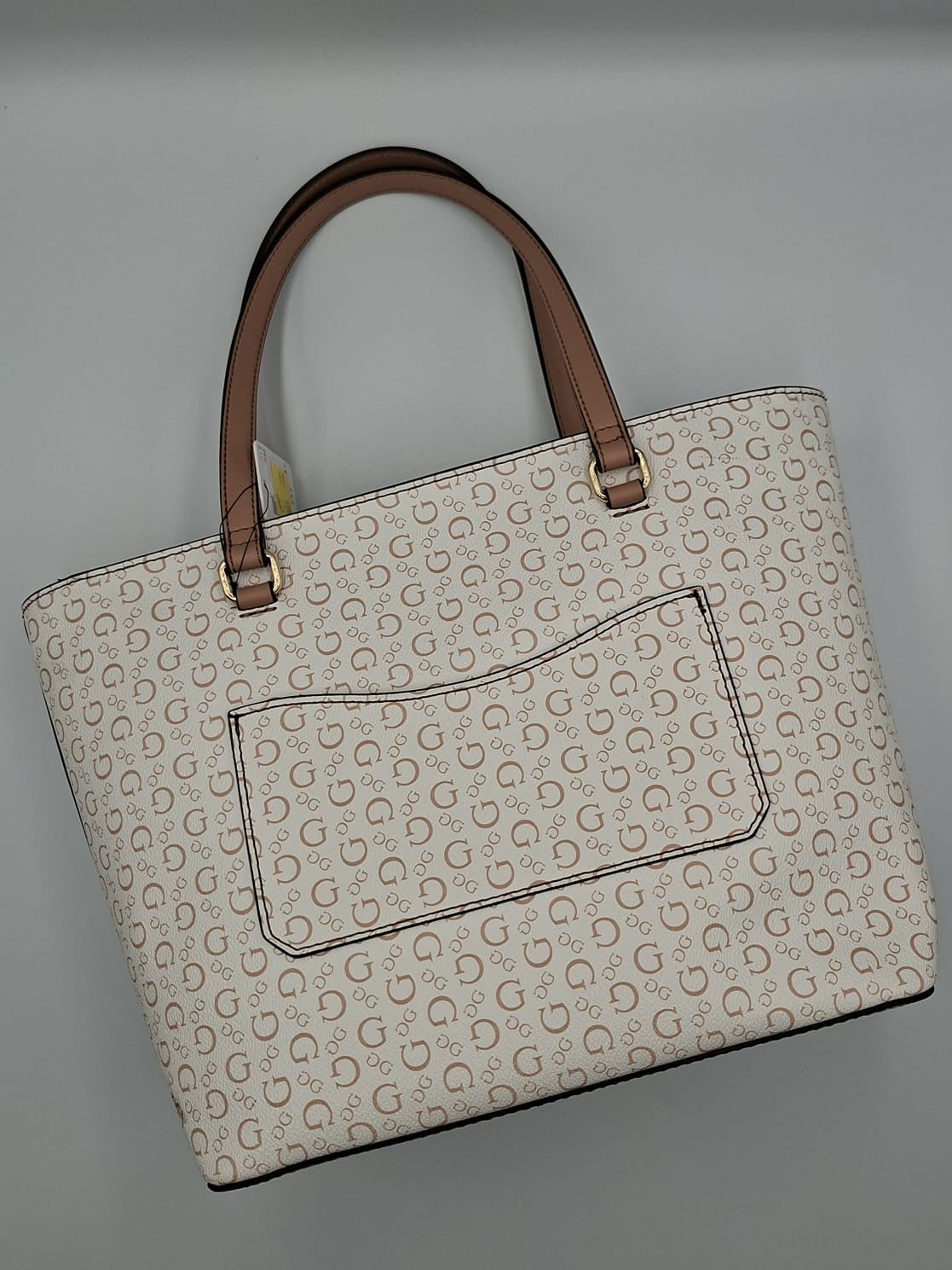 GUESS Printed Shopper Tote Bag