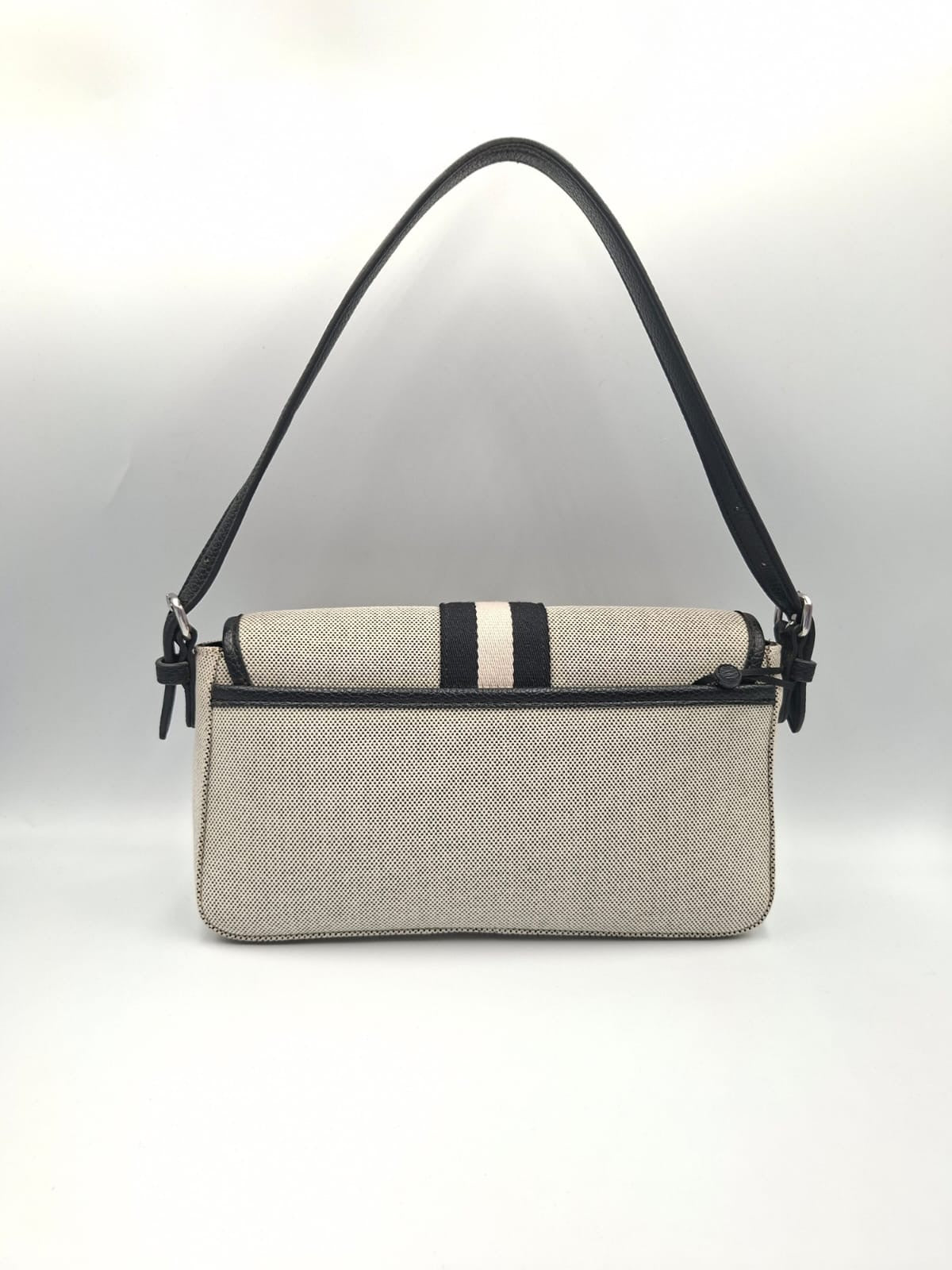 DKNY Bryant Canvas Baguette