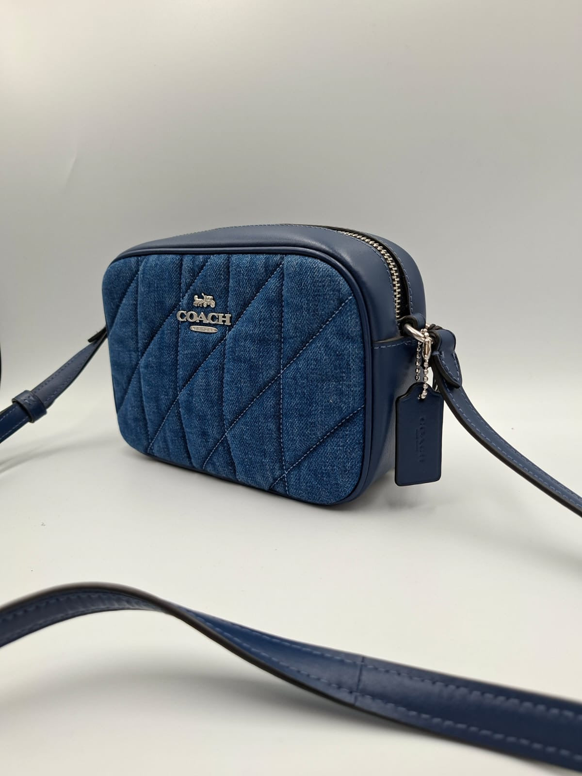 Coach Jamie Camera Bag (Quilted Denim)