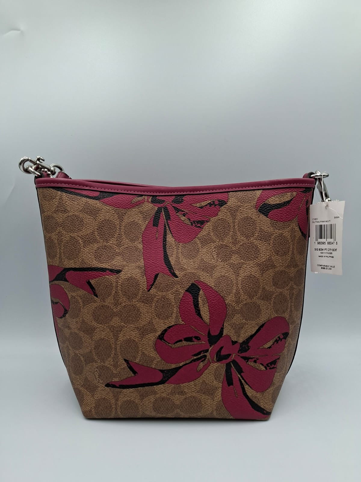 Coach Mollie Bucket Bag 22 (Bow Print)