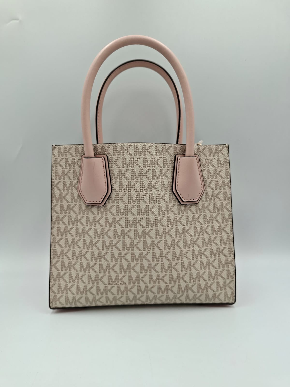 Michael Kors Mercer Small Logo Belted Satchel