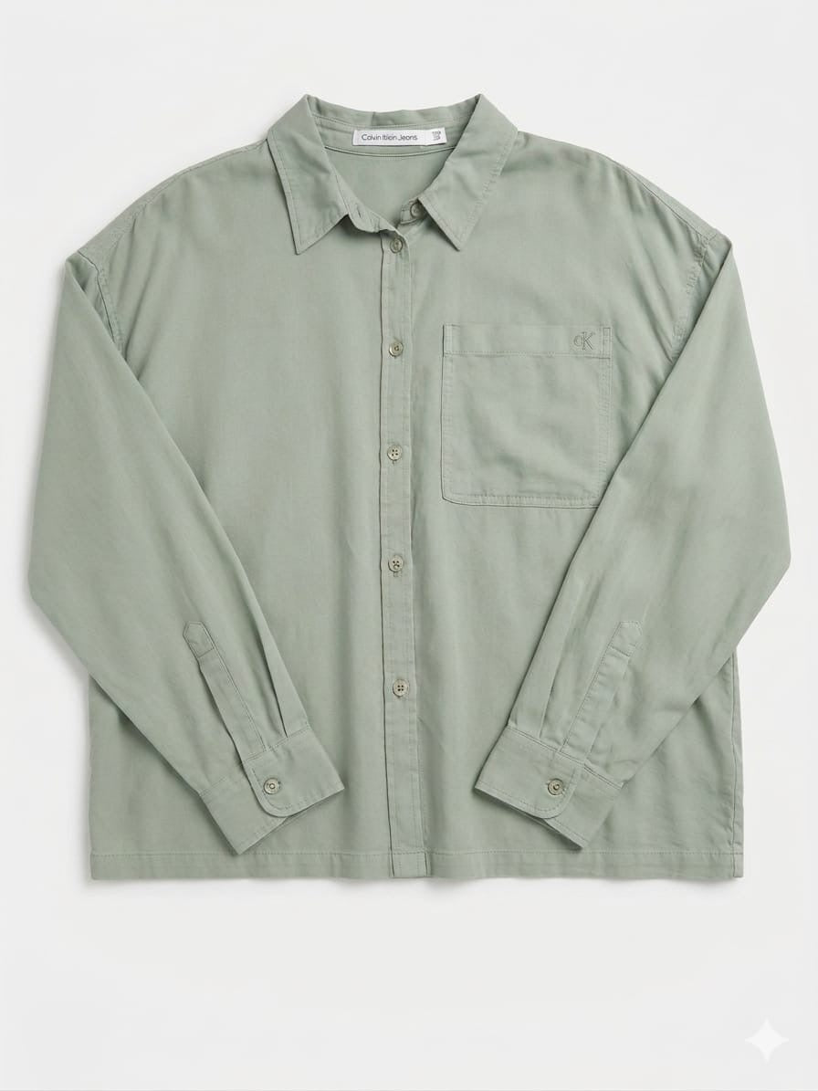 Tencel Lyocell Relaxed Shirt
Camisa Calvin Klein Jeans