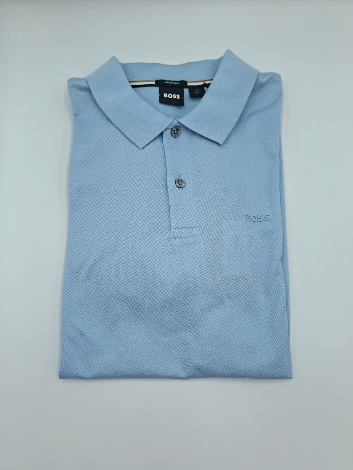 Playera Tipo Polo BOSS (Hugo Boss) de Algodón Mercerizado