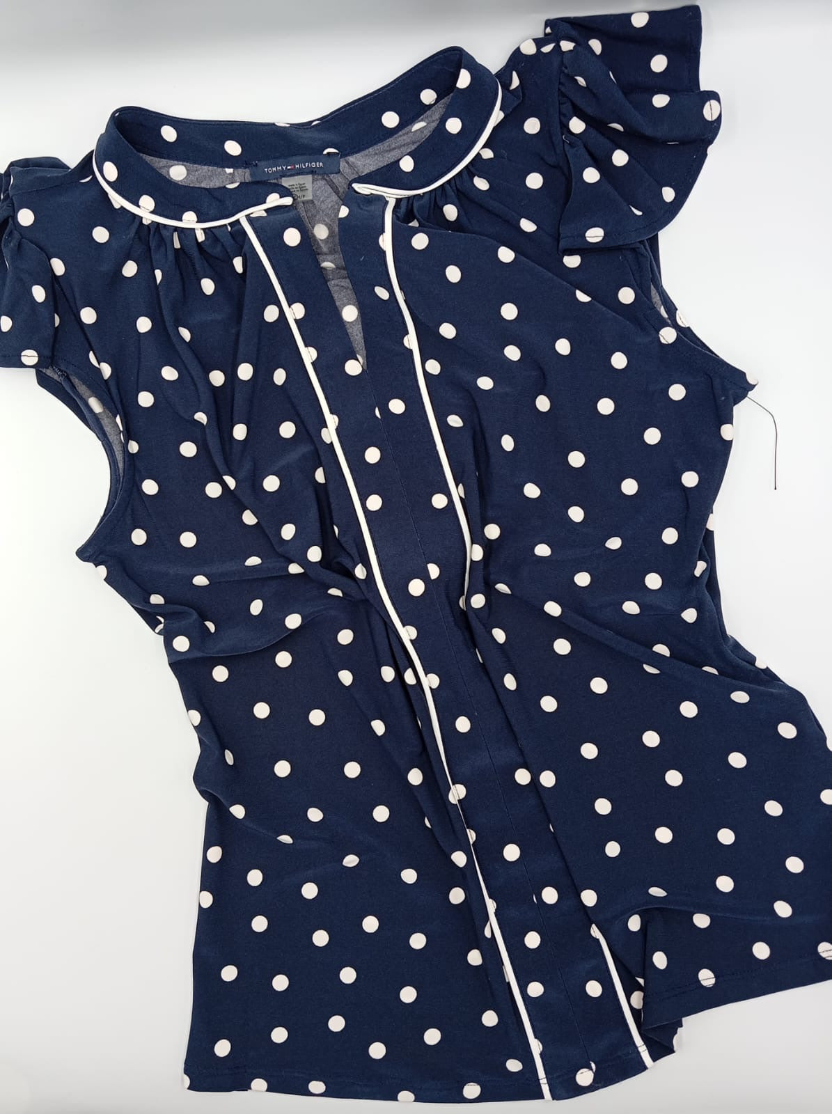 Blusa Tommy Hilfiger Estampado De Lunares