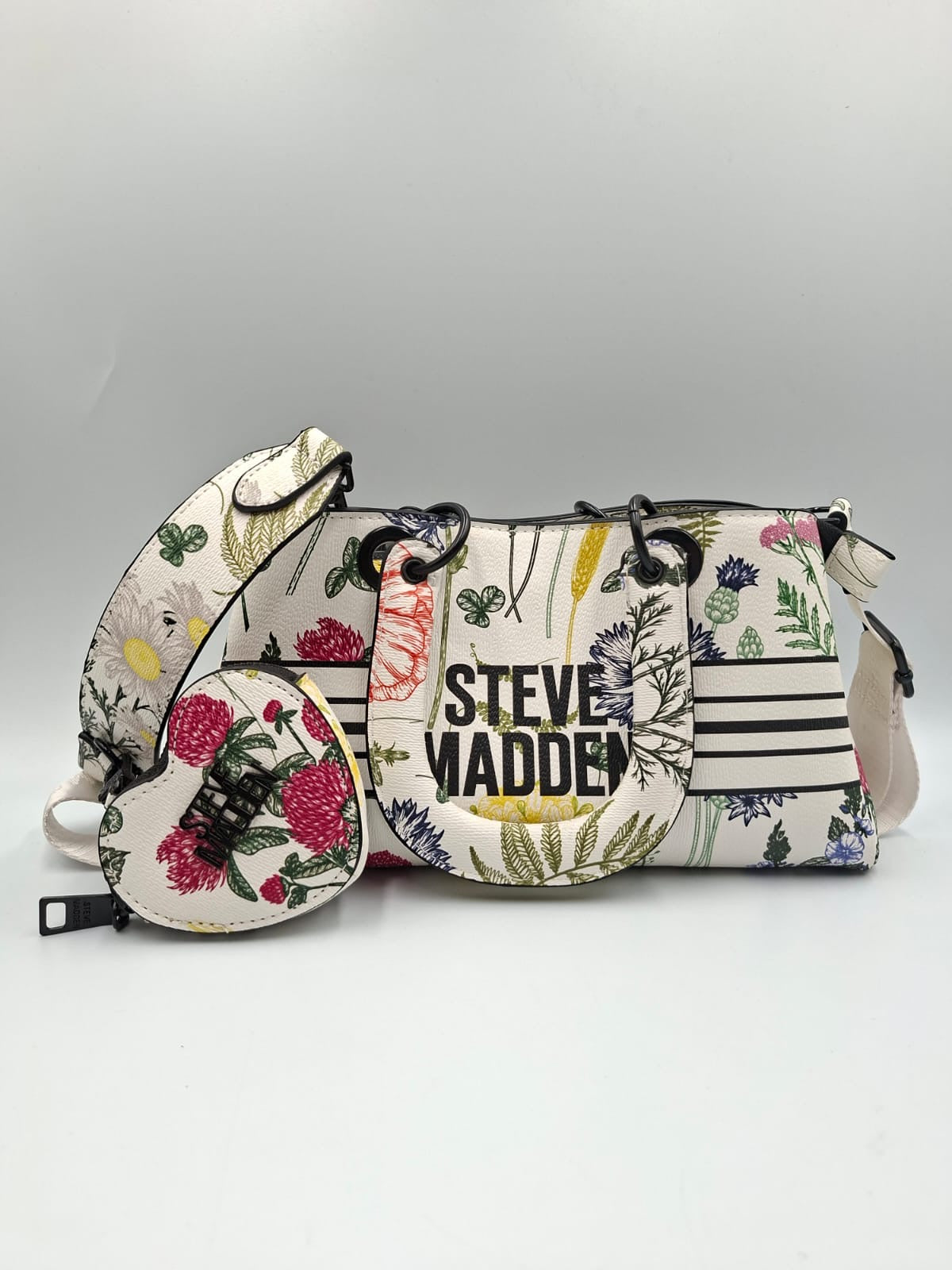 Steve Manden B-DARYL-F Floral Satchel