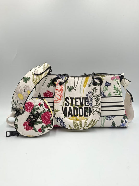 Steve Manden B-DARYL-F Floral Satchel