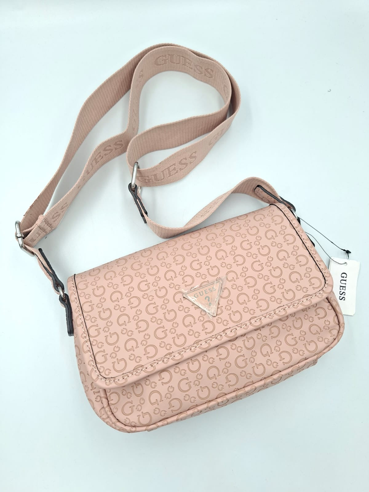 Guess Noelle Logo Debossed Crossbody