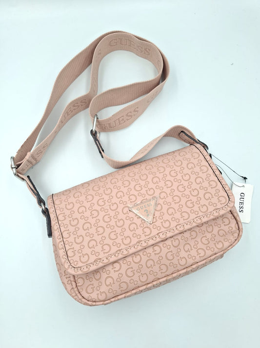 Guess Noelle Logo Debossed Crossbody