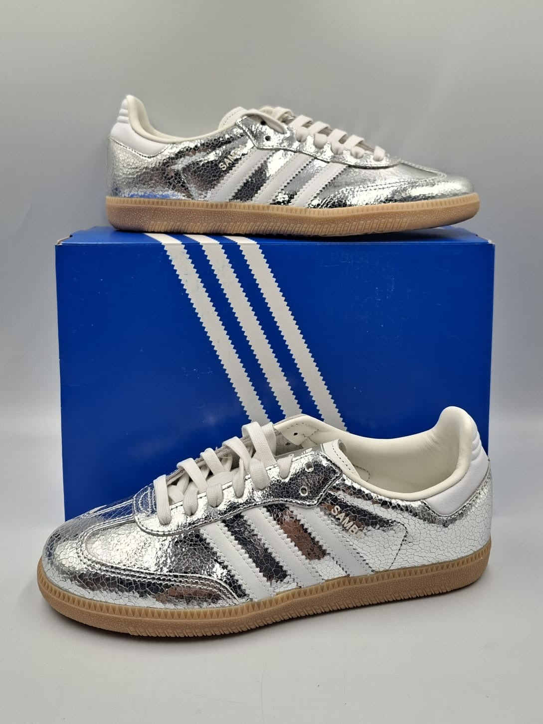 Adidas Samba OG Silver Metallic