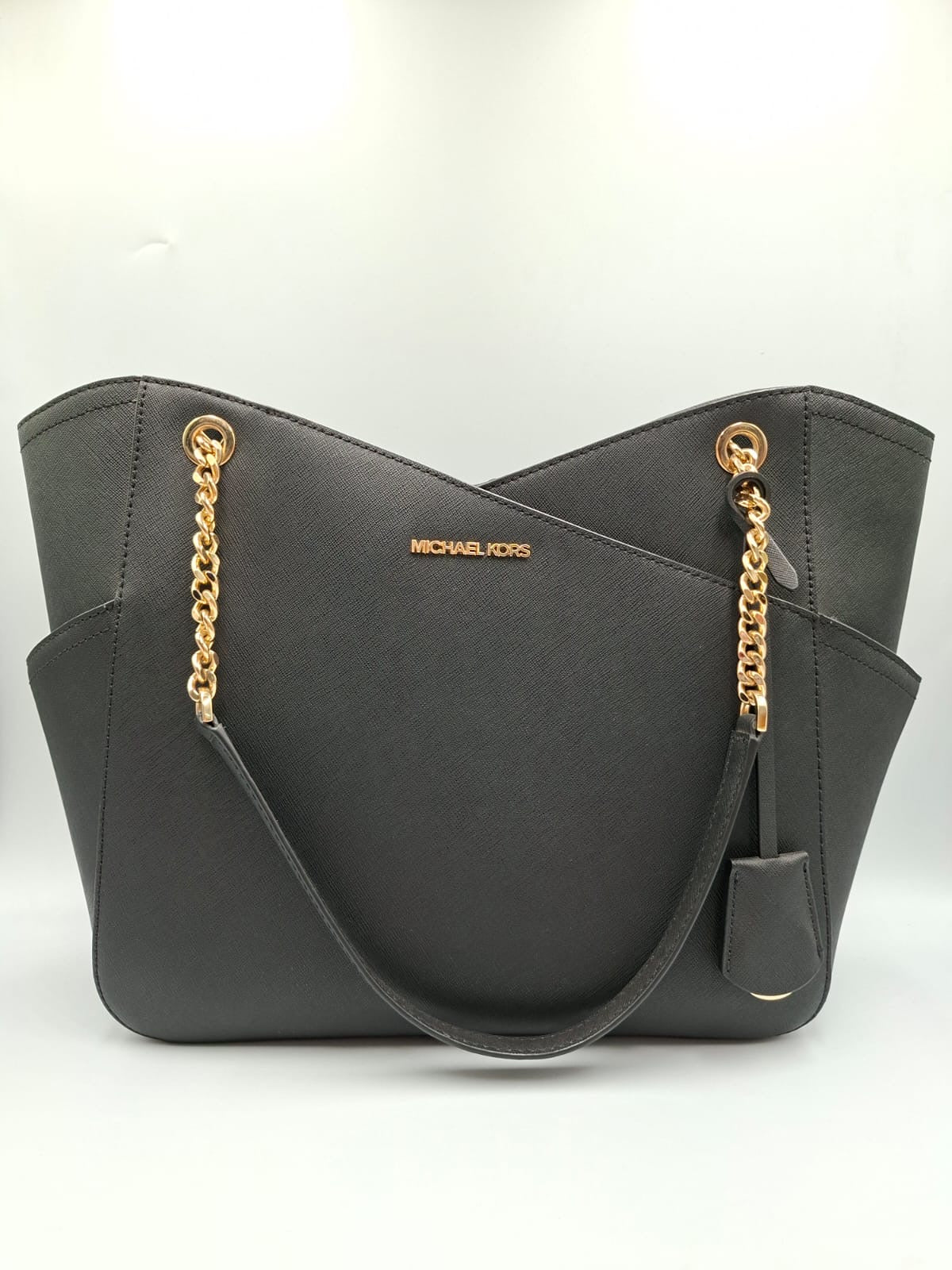 Michael Kors Jet Set Travel Medium Chain Shoulder Tote
