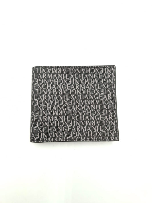 A|X Armani Exchange All-over Logo Bifold Wallet