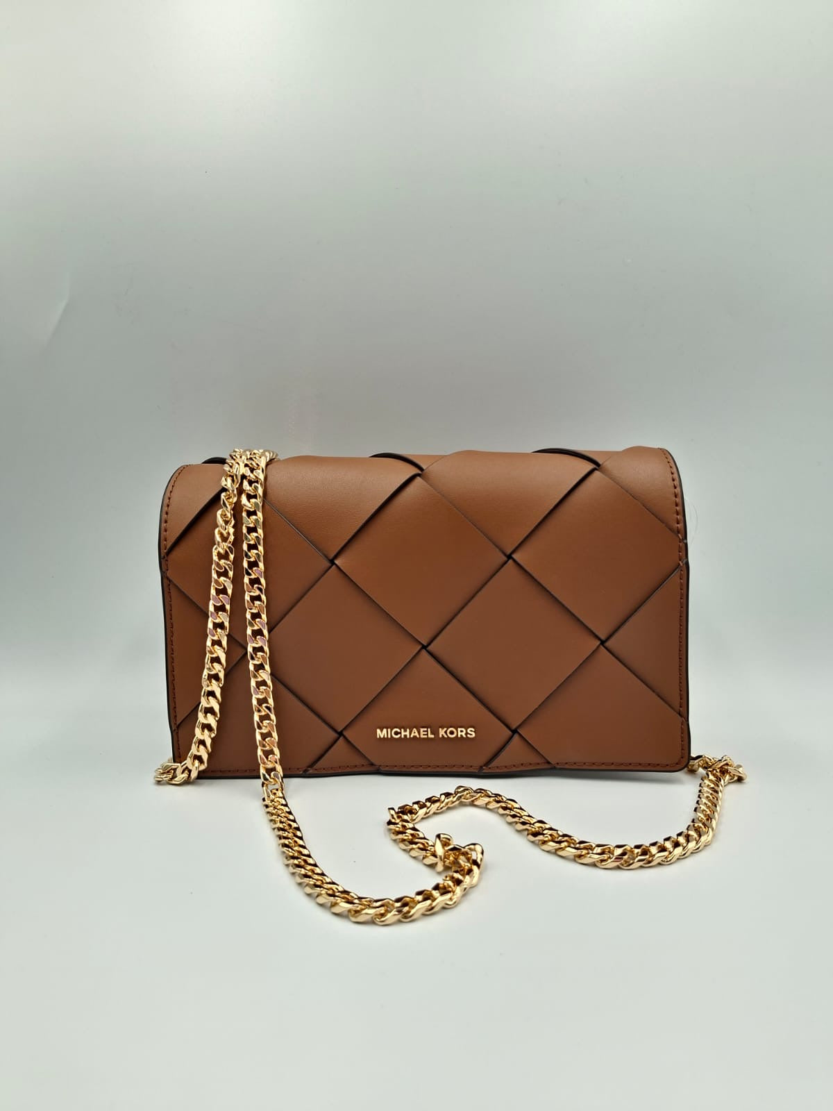 Michael Kors Ivy Large Woven Crossbody