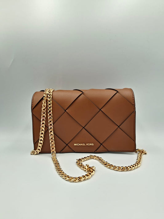 Michael Kors Ivy Large Woven Crossbody