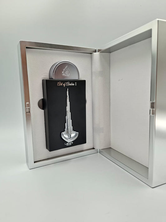 Art of Arabia I de la línea Lattafa Pride, en su presentación de 100 ml (3.4 fl oz)