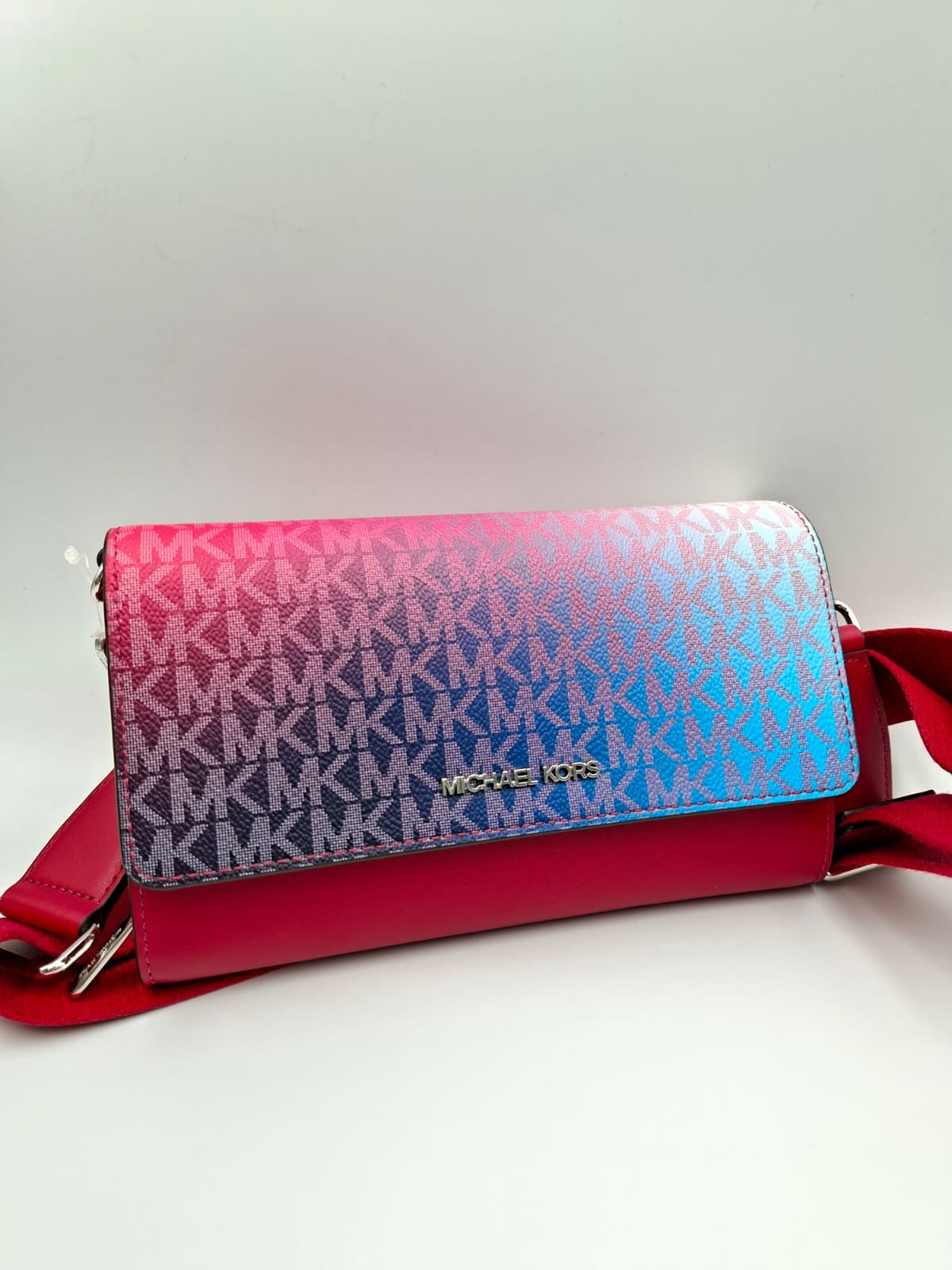 Michael Kors Jet Set Medium Logo Ombré Crossbody Bag