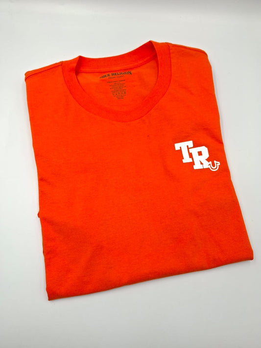 Archival TR Logo Tee" o "Letterman Logo Tee
True Religion