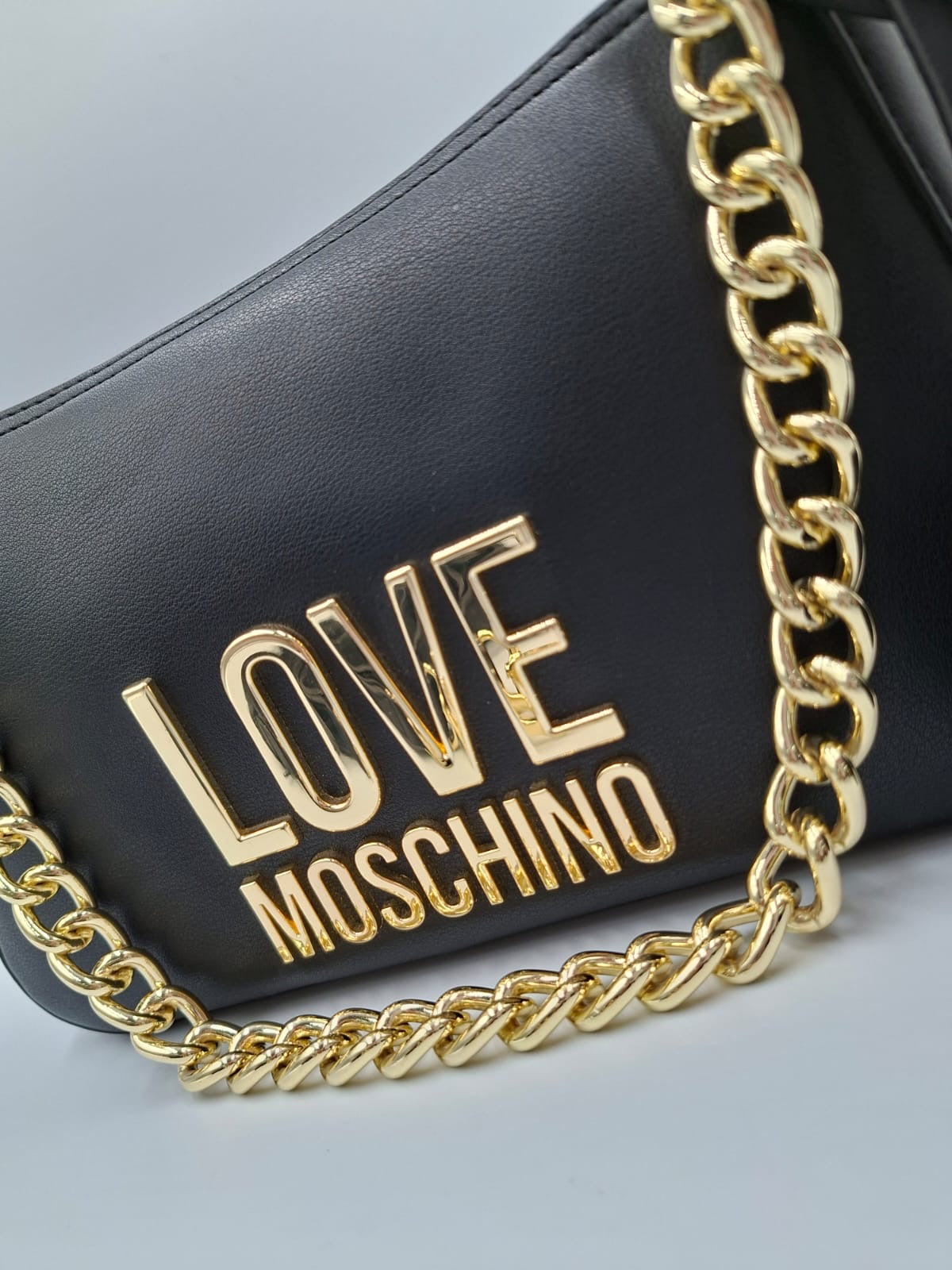 Love Moschino Logo-Lettering Shoulder Bag
