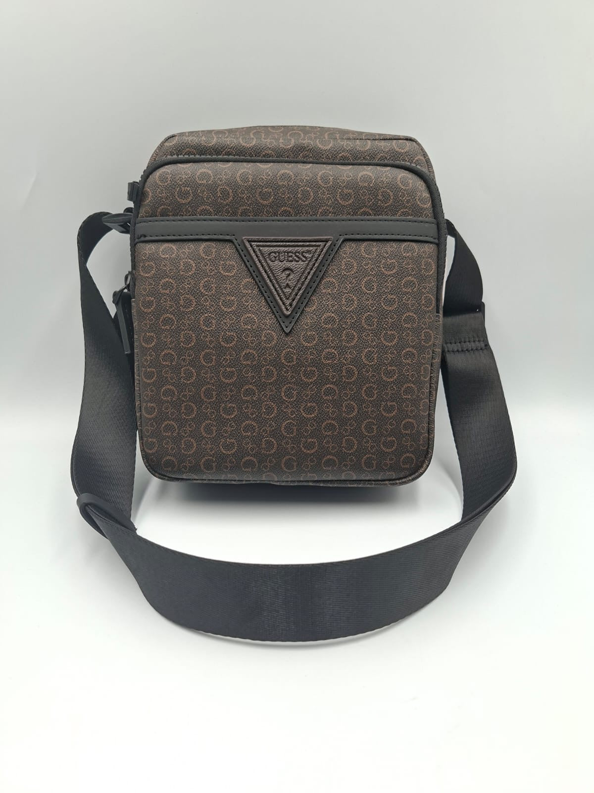 Guess Men's Vezzola bolsa de mensajero o bandolera (Crossbody Bag)