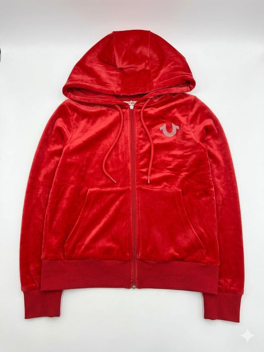 chaqueta de terciopelo (velour) con cremallera
True Religion