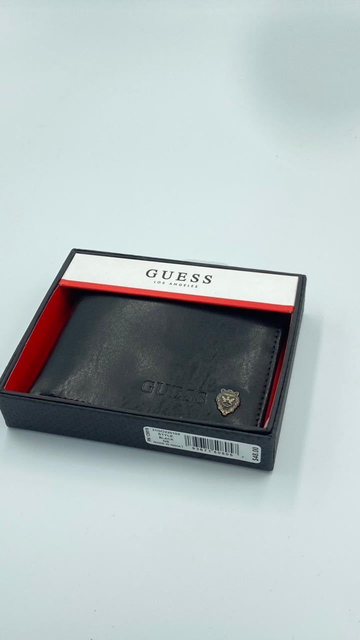 GUESS Men's Lion Head Bifold Wallet