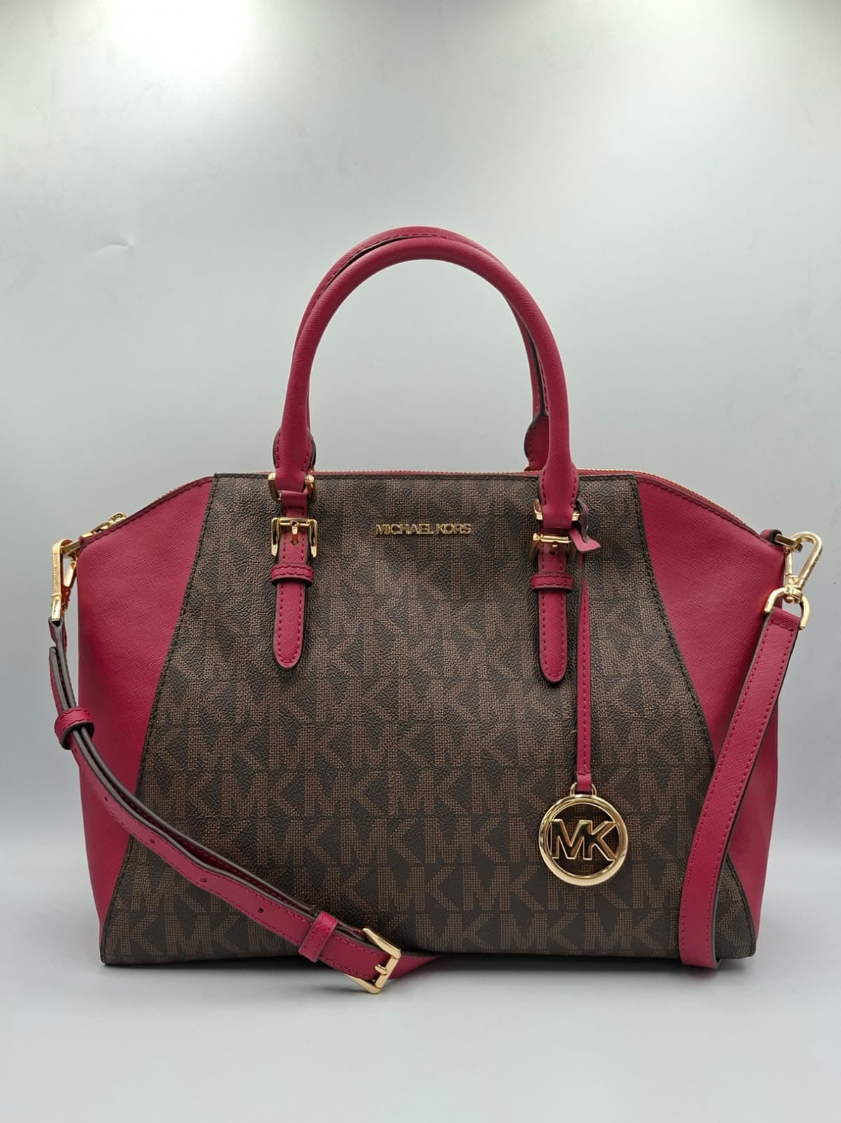 Michael Kors Ciara Large Top Zip Satchel