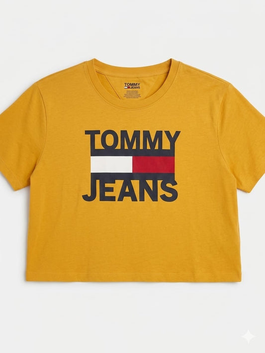 Archive Flag Logo Crop Tee
Playera Tommy Jeans