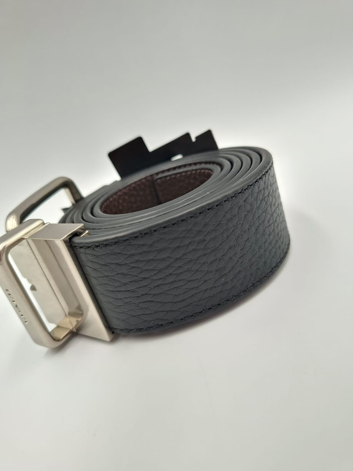 Coach Harness Buckle Cut-To-Size Reversible Belt
