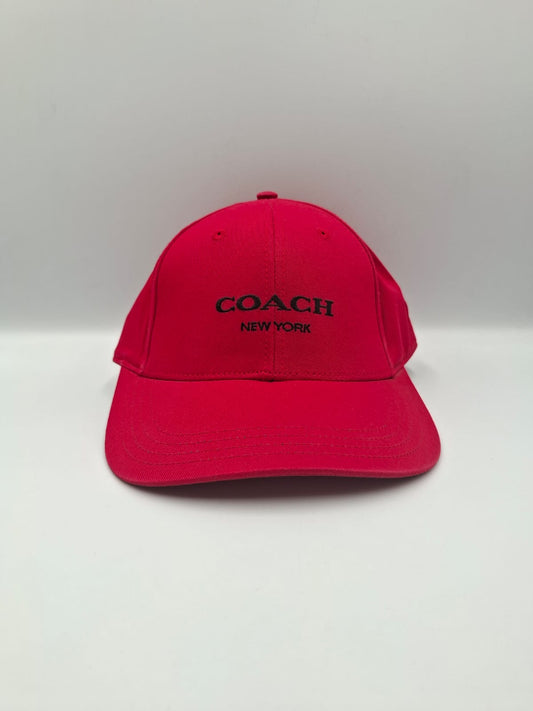 Gorra de béisbol con logotipo bordado de Coach New York COACH