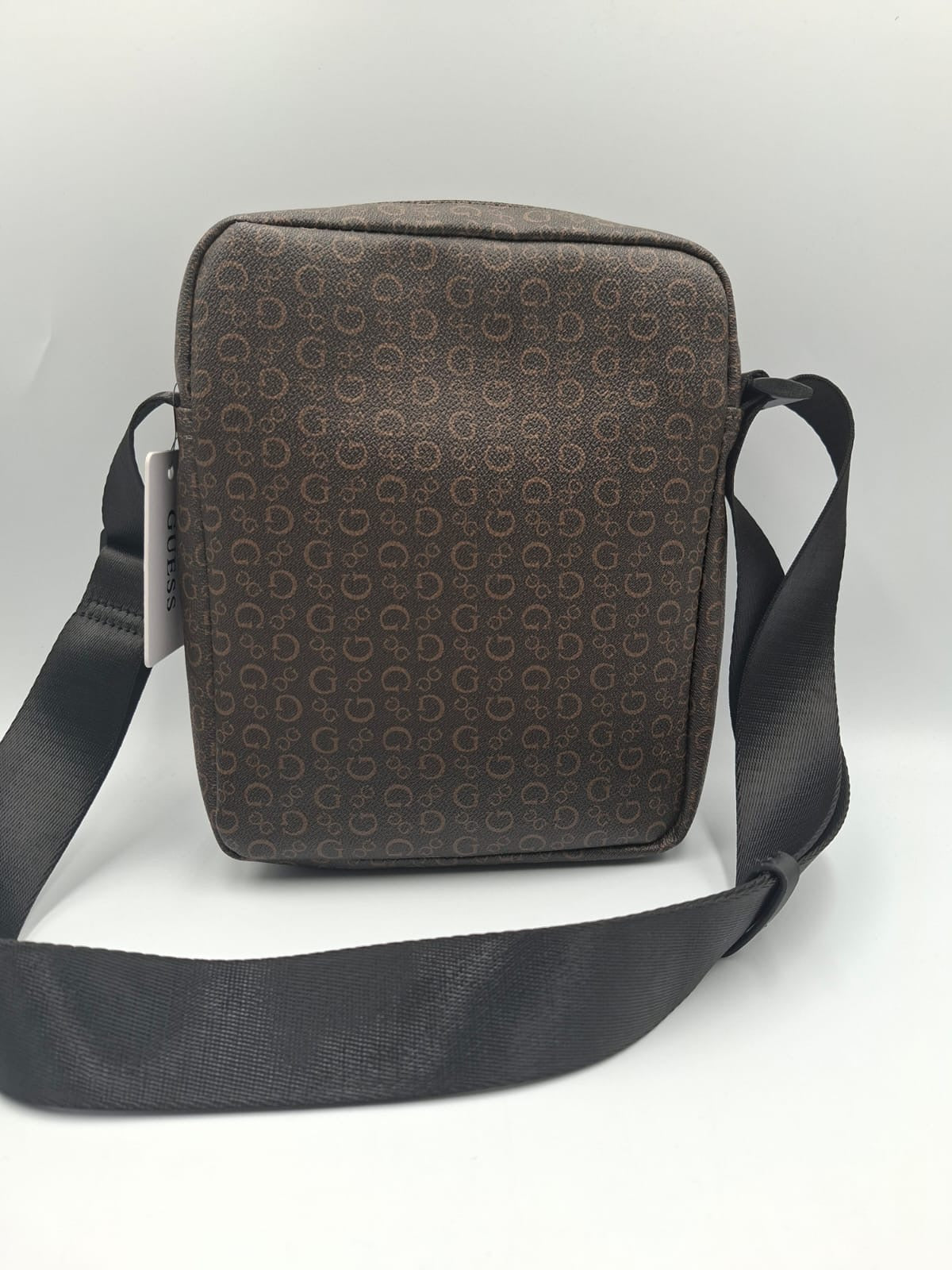 Guess Men's Vezzola bolsa de mensajero o bandolera (Crossbody Bag)