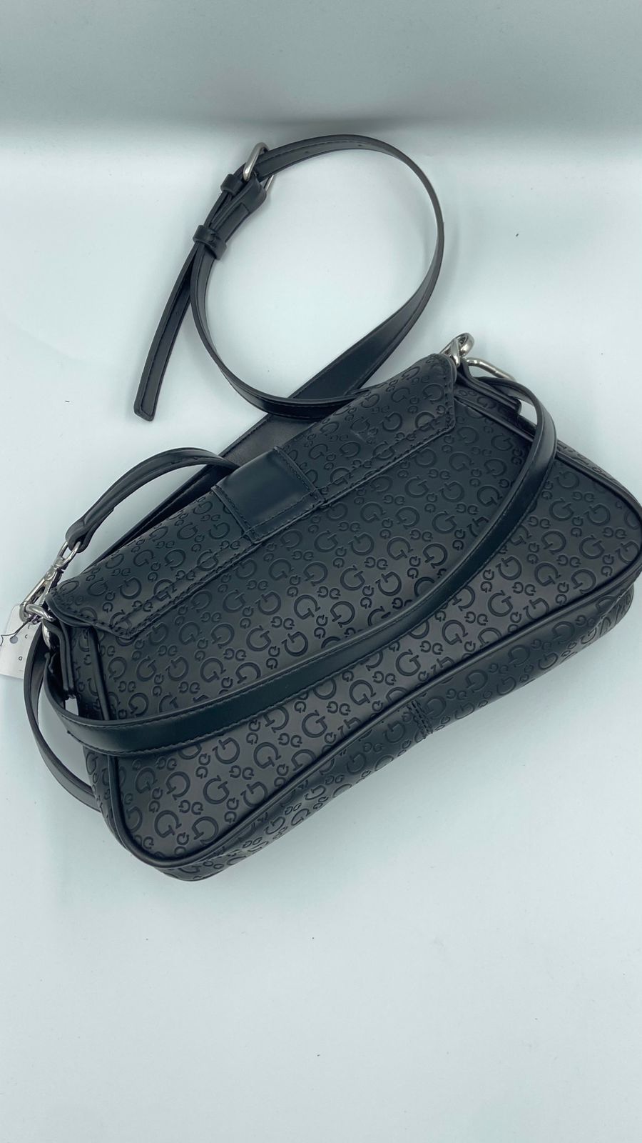 Bolsa Guess Noelle Embossed Flap Shoulder Bag