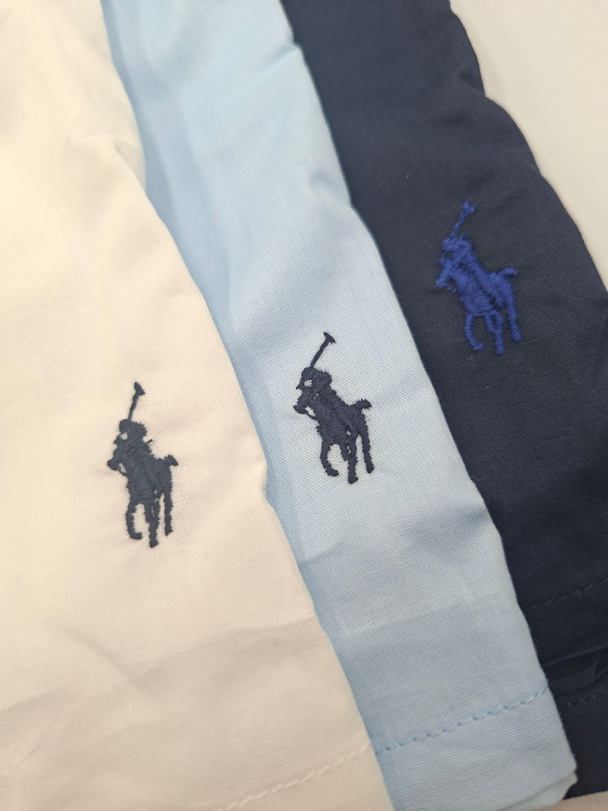 Paquete de 3 Classic Fit Woven Boxers (bóxers de tela tejida, corte clásico) de la marca Polo Ralph Lauren