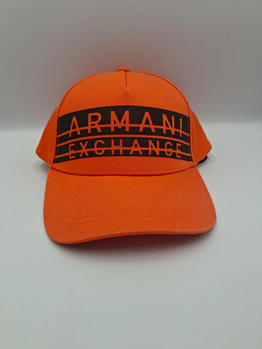 Gorra tipo Trucker o Baseball con Logotipo de FranjaArmani Exchange (A|X)