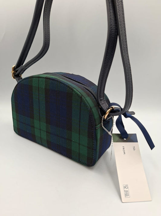Tommy Hilfiger Plaid Dome Crossbody Bag