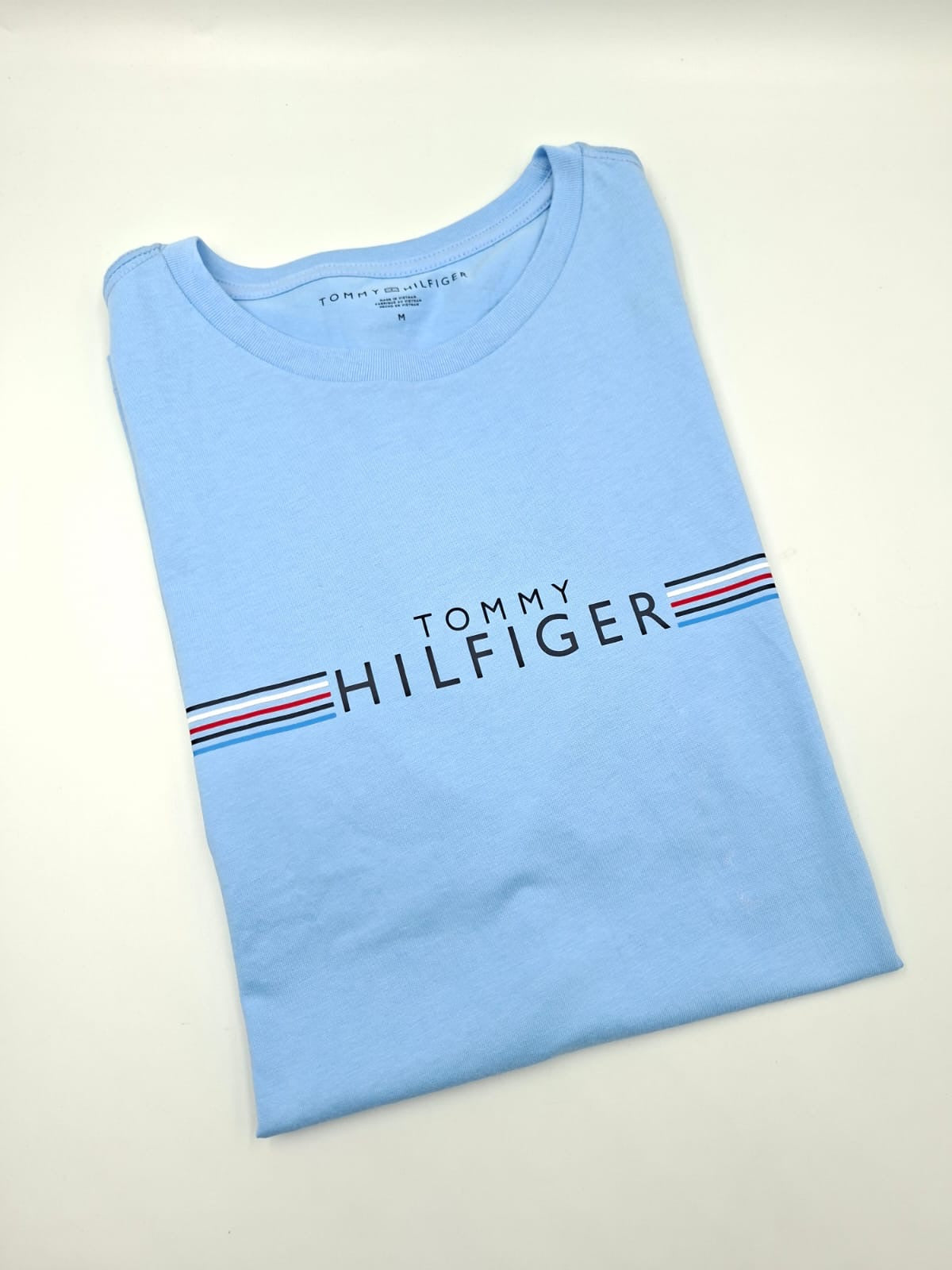 Global Stripe Graphic Tee Tommy Hilfiger