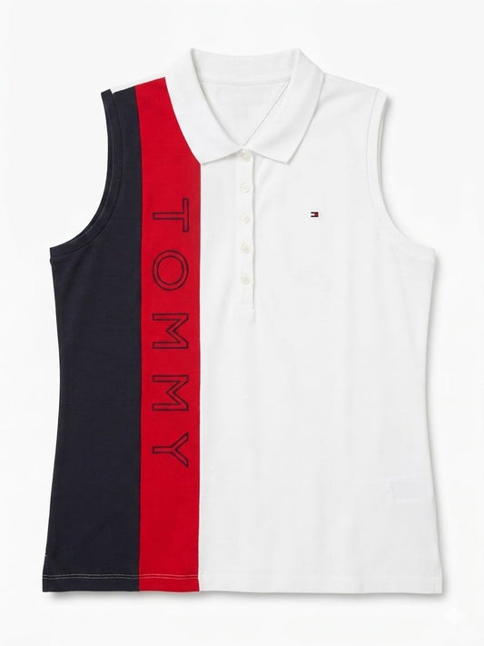 Sleeveless Vertical
Playera tipo polo sin mangas