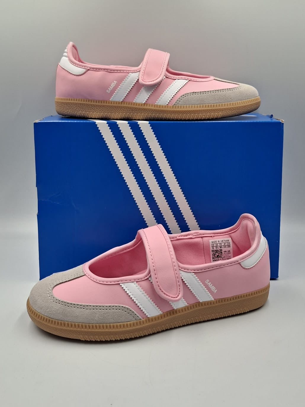Adidas Samba Mary Jane Pink / White