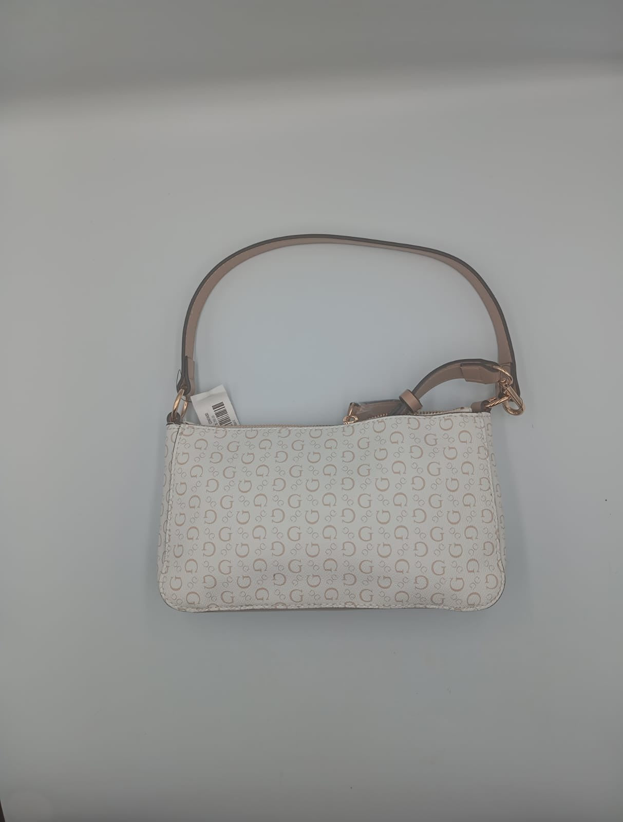Bolsa de mano tipo shoulder Bag Guess beige