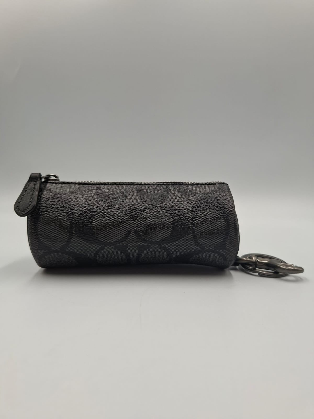 Coach Mini Boxy Cosmetic Case/Boxy Keychain Charm