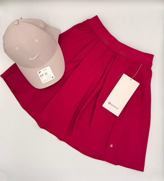 Lululemon Falda/Short Angled-Pleat High Rise