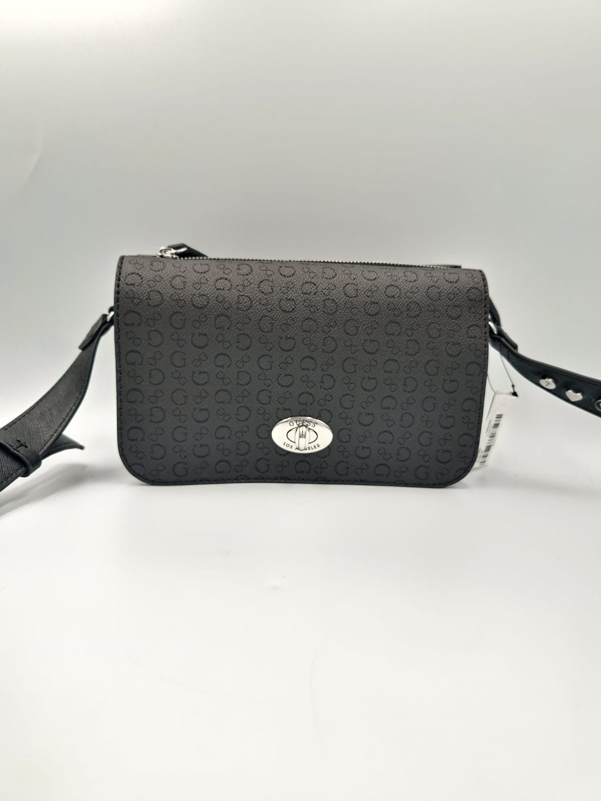 Guess Izzy Peony Logo Crossbody / Flap Bag