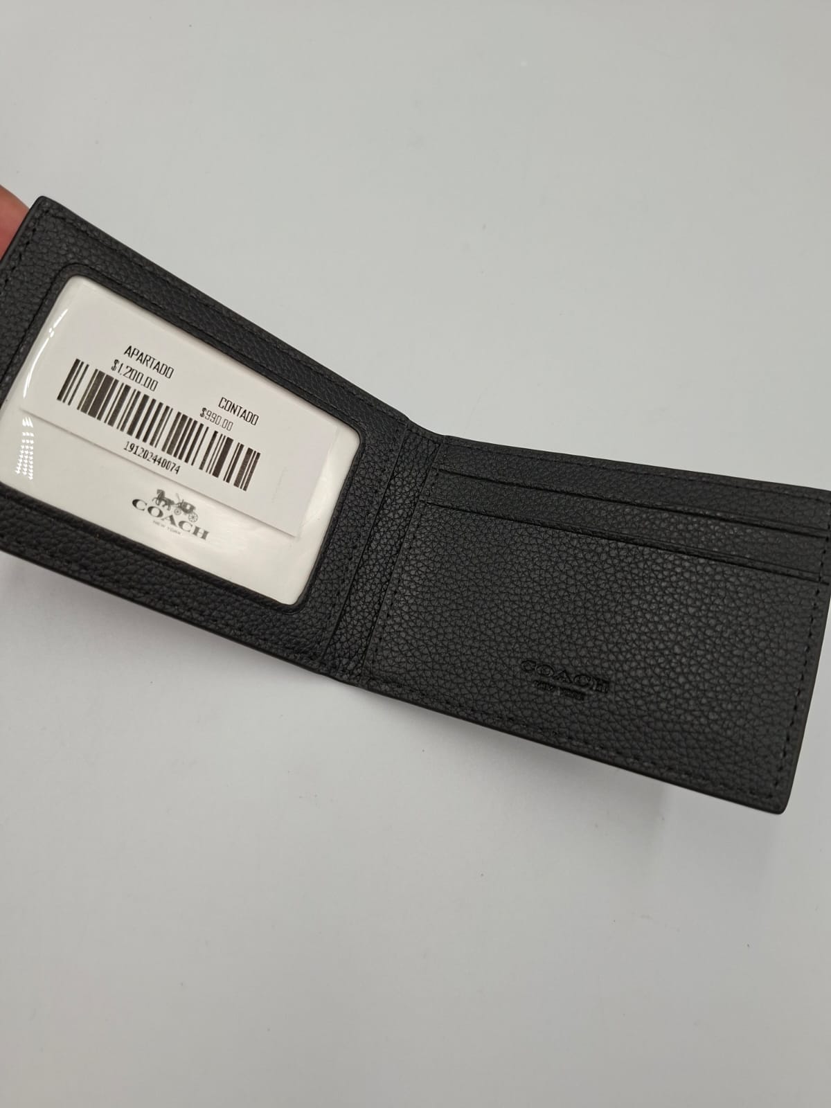 Coach Slim Billfold Wallet