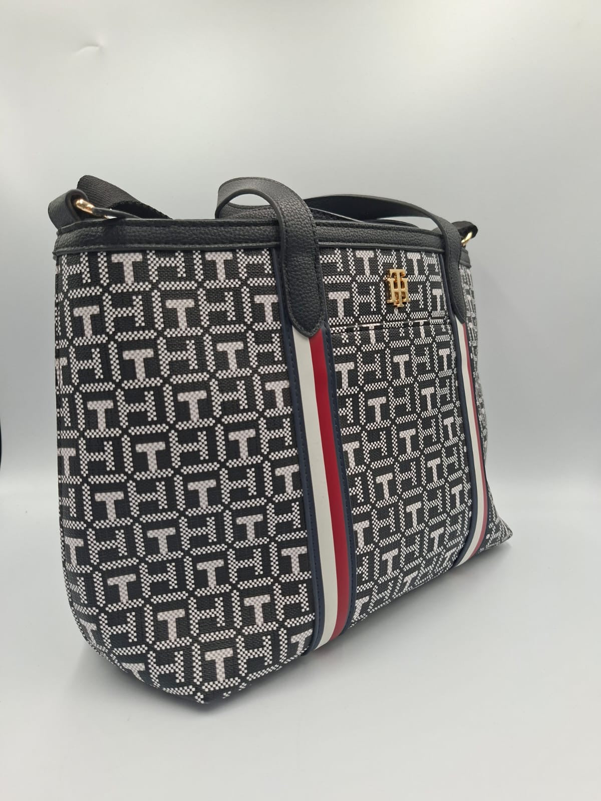 Tommy Hilfiger TH Monogram Jacquard Crossbody Tote