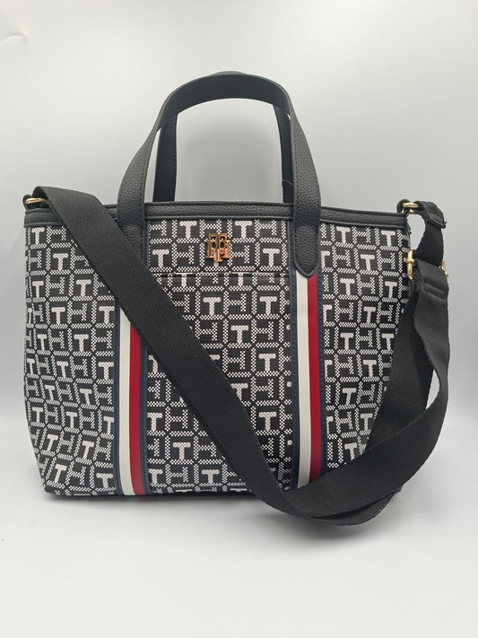 Tommy Hilfiger TH Monogram Jacquard Crossbody Tote