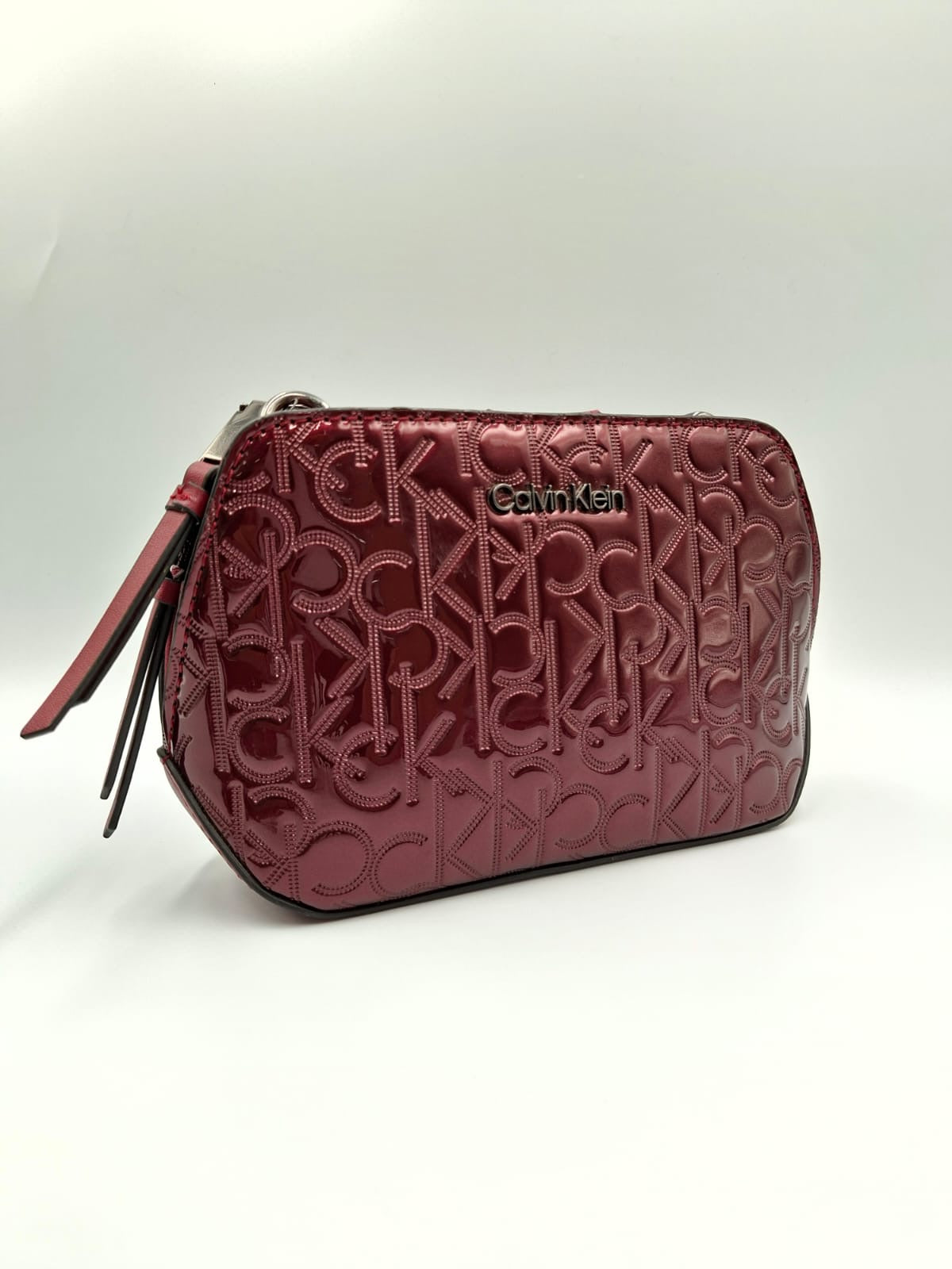 Calvin Klein Logo Embossed Camera Bag