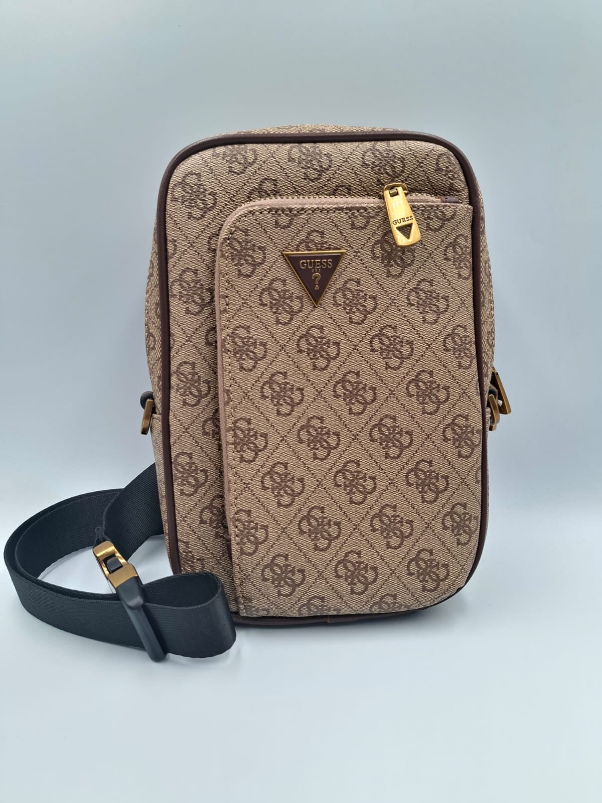 Guess Men's Vezzola pechera o mochila cruzada (Sling Bag)