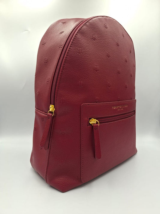 Tommy Hilfiger Th Essence Backpack en color Burgundy