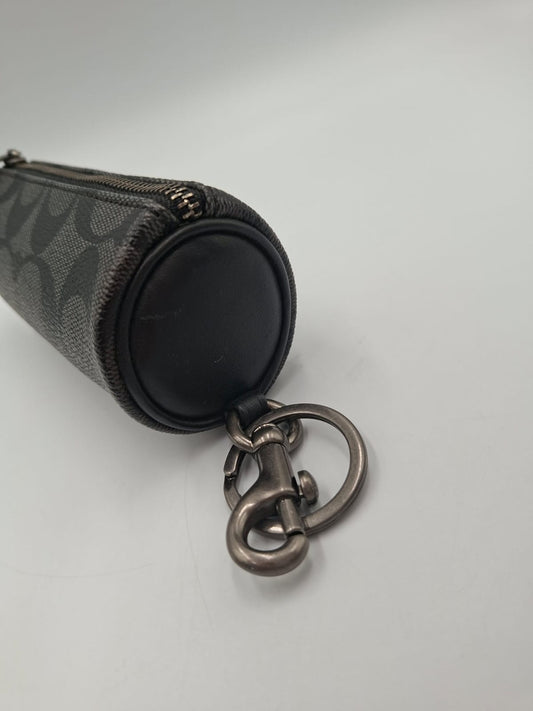 Coach Mini Boxy Cosmetic Case/Boxy Keychain Charm