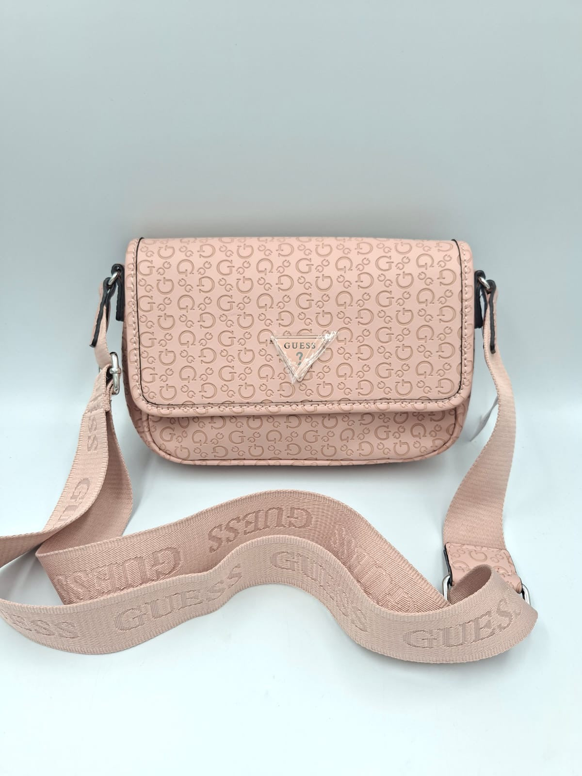 Guess Noelle Logo Debossed Crossbody