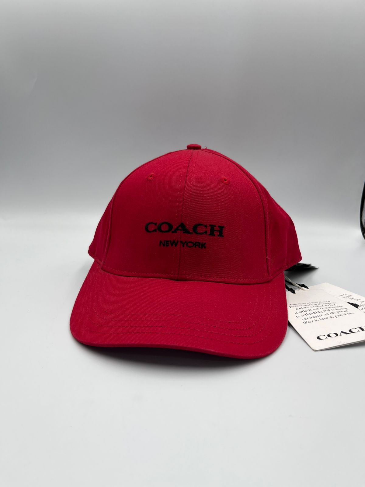 Coach Embroidered Baseball Hat